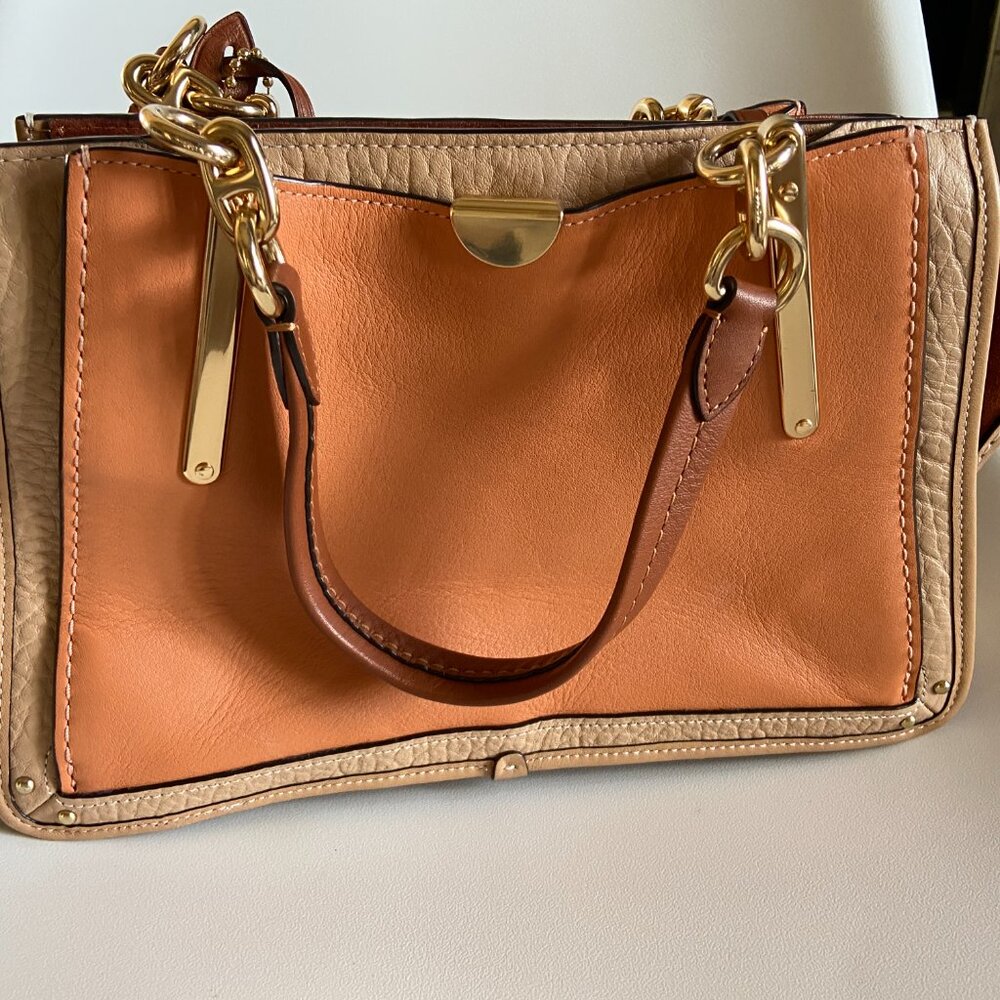 COACH Colorblock SUNRISE Dreamer Satchel BAG - Picture 4 of 7